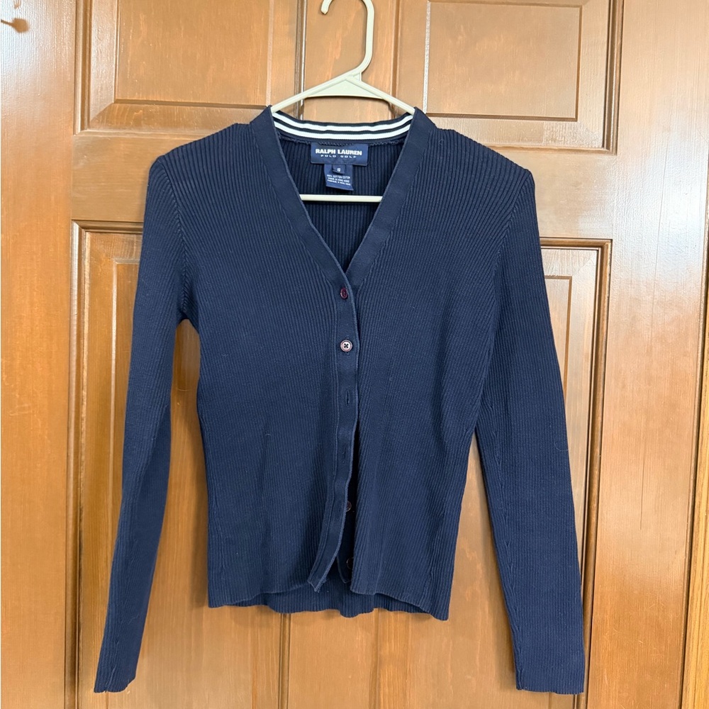 Ralph Lauren Women's Dark Blue Cardigan
